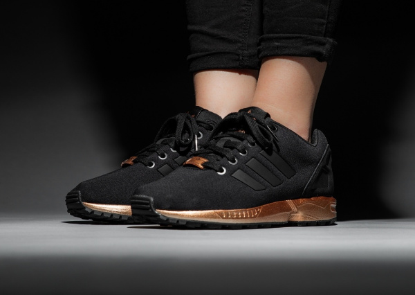 adidas zx flux femme noir doré